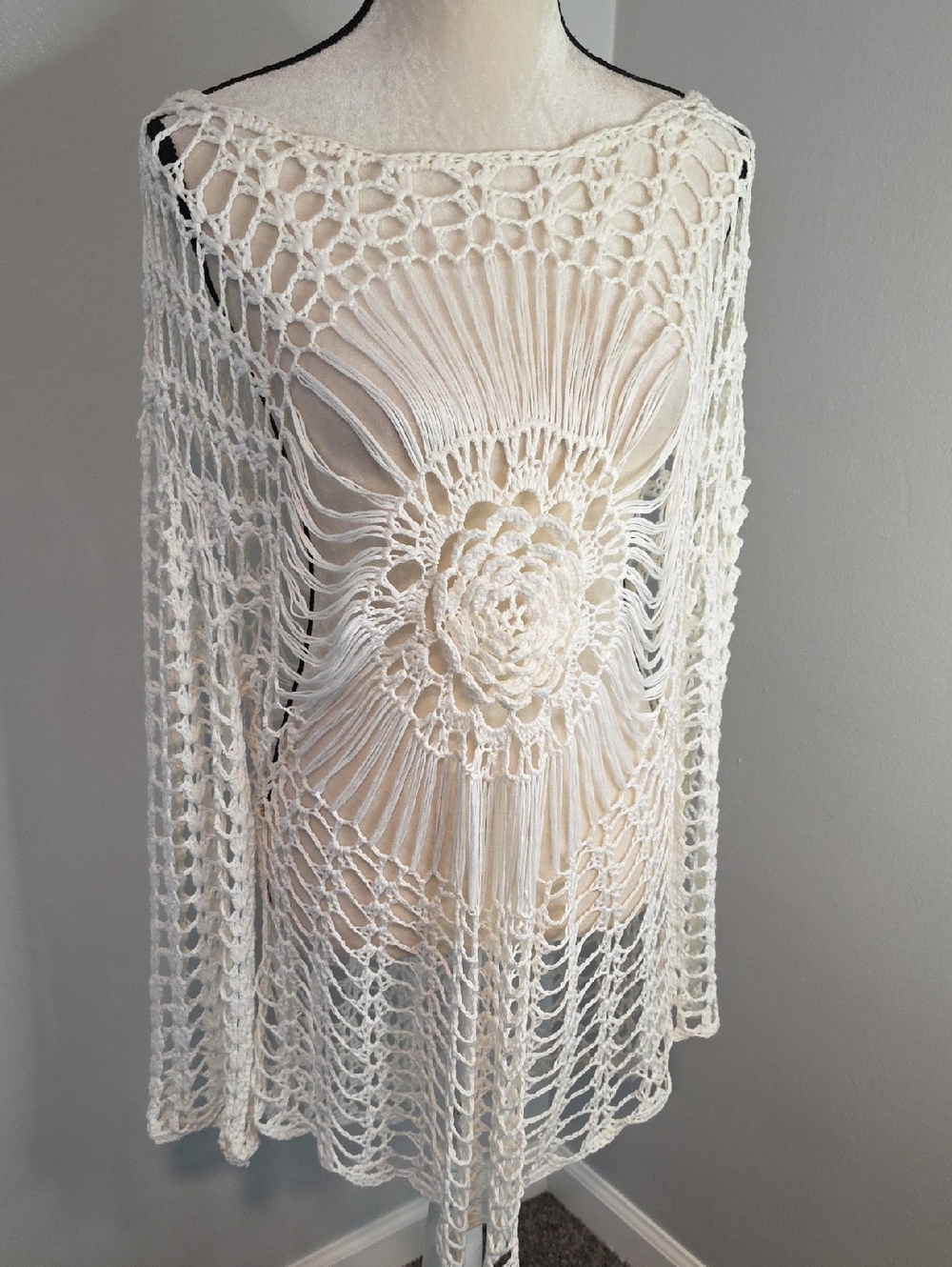 🆕️ Venus Open Crochet Beach Swim Cover-Up / Fits: 1x-2x